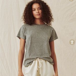 The Great. Slim Tee - Heather Grey - 0 (XS)